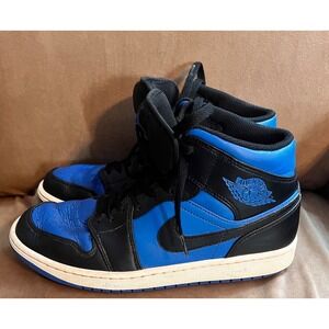 Air Jordan 1 High OG Royal Blue Black Men's Sneakers Size 9